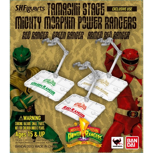 TAMASHII STAGE MIGHTY MORPHIN POWER RANGERS, Mighty Morphin Power Rangers, Bandai, Accessories